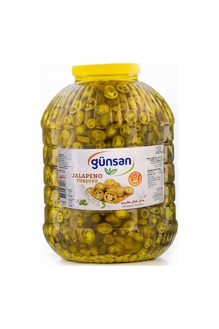 Günsan Jalapeno Turşusu 10 KG