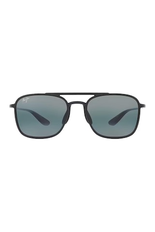 Maui Jim Mj 0447s 001 02 55 Polarize Erkek Pilot Siyah Kemik Güneş Gözlüğü Siyah