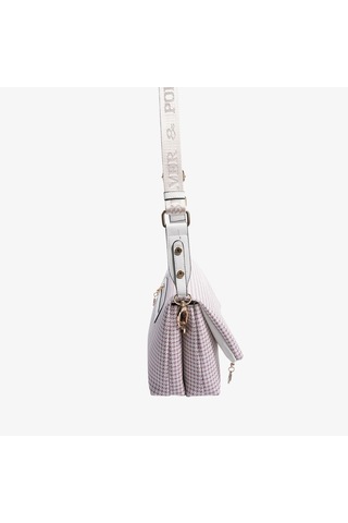 Kadın Silver Polo Sp1278-m204 Sılver Polo Çapraz Çanta Bordo-kemik