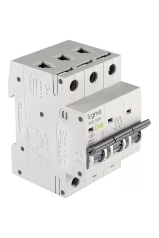 Sigma Otomatik Sigorta 3x40 6ka