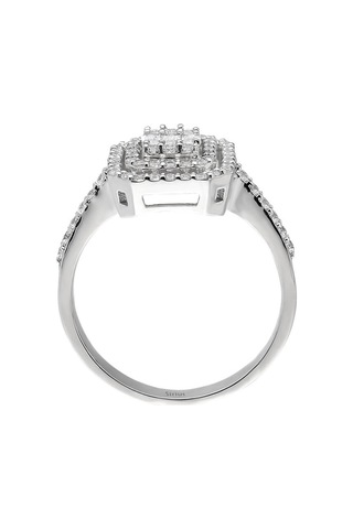 Sirius F Renk 0,63 Karat Baget Pırlanta Yüzük 0817R0246