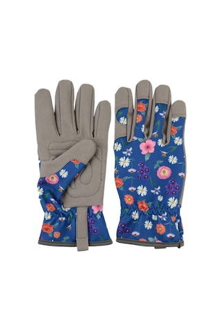 Folinda Xl Büyüklük Mavi Bahçe Eldiveni - Mikrofiber Dayanıklı, Delikçik Ve Çizik Koruyucu, Ergonomik Tutuş, Akrilik Desenli, Pruning Ve Weeding İçin