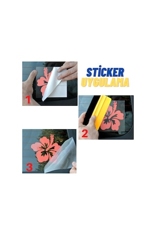 Size Özel Isim Yazı Oto Sticker Araba Cam Etiketi