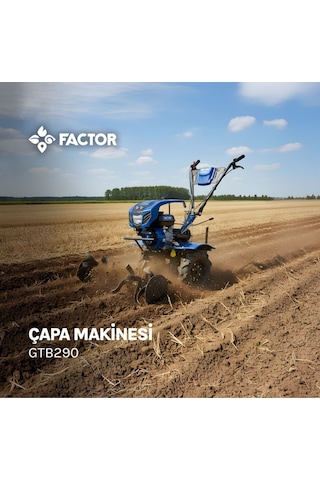 Factor GTB290 Benzinli Çapa Makinesi