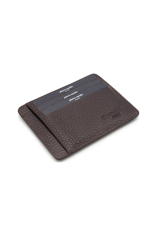 Pierre Cardin Kahve Floater Unisex Deri Kartlık 0422a42 Kahverengi