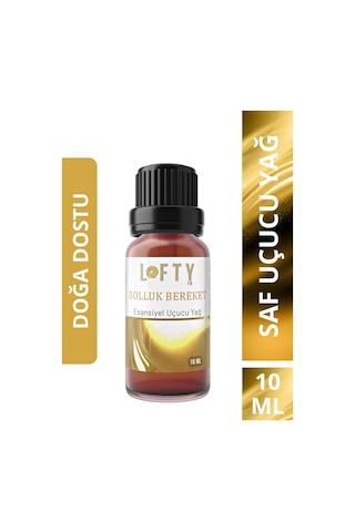 Lofty Bolluk Bereket Uçucu Yağ Buhurdanlık Esansı Oda Kokusu 10 ML