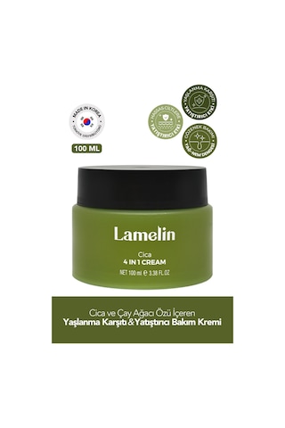 Lamelin Yatıştırıcı ve Onarıcı Centella Bakım Kremi Lamelin Cica 4 in 1 Cream 100 ML