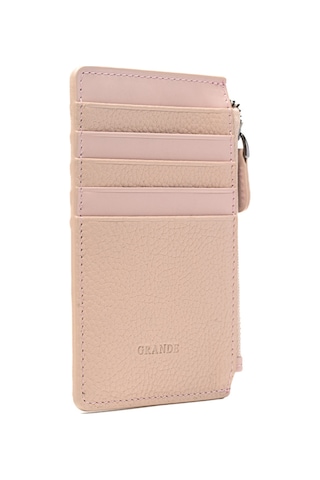 Pudra Cüzdan & Kartlık Unisex 864 Grande Deri Cüzdan Kartlık