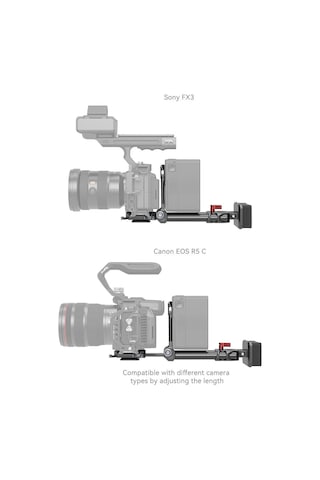 Smallrig 4063b Kompakt V-mount Plaka Sistemi