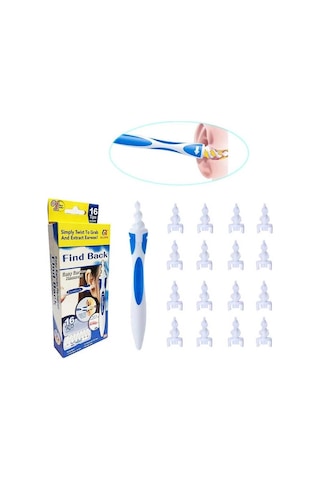 Find Back Pratik Kulak Temizleme Aparatı Silikon Kit Ear Claning