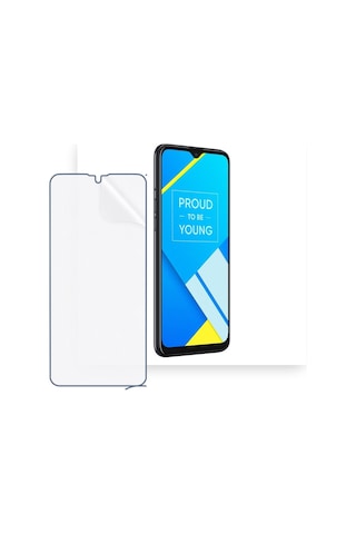 Realme C2 Uyumlu Ön Yüzey Nano Şeffaf Hidrojel Ekran Koruyucu