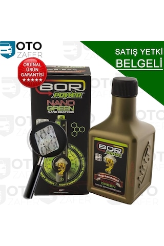 Bor Power Nnt Ms250 Motor Koruyucu Yağ Katkısı Onarıcı Nano Green