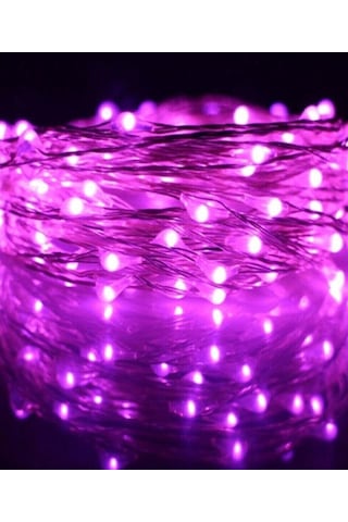 10 Metre Peri Led Yüksek Kaliteli 3 Fonksiyonlu Animasyonlu Led Işık - Mor