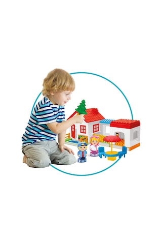 03135 Dede. Tek Katlı Ev Blokları 36  Parça