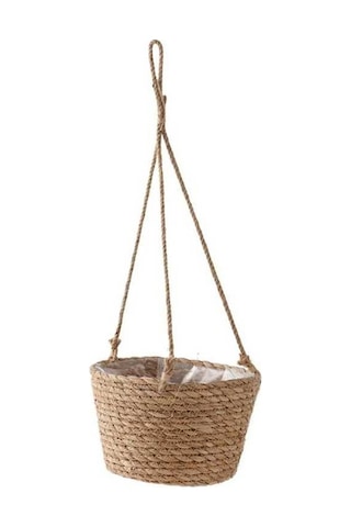 Ulzyvf Tutucu Sepeti Saksısı Saksı Renk Mekan Mekan Makrome L Jüt İç Halat Dokuma Dış Depolama Çiçek Bitki Birincil Bahçe Askılı Jk