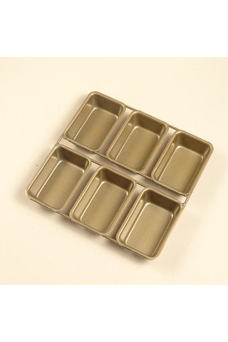 Honmex Ev Fırını İçin 12 İnç Kare Çelik Brownie Kalıbı - Evde Pastacılık, Kolay Kullanim, Dayanıklı Malzeme Haki