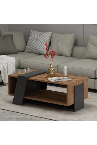 Melisa Orta Sehpa Kemençe - Antrasit