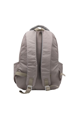 Vizon Unisex Okul Çantası Su Geçirmez Kumaş Unisex Okul Sırt Çantası 34600 Kahvrengi