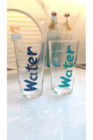 Mdklife Water Bardak 570 Ml 2'li Set -mavi&turkuaz-mavi&kırmızı
