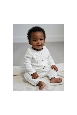 Baby Müslin Newborn Pure Theme Hırka 2'li Takım 10135 Ekru