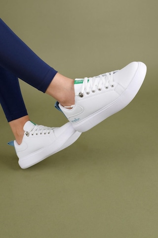 Benetton Bni-11166 Kadın Spor Ayakkabı Beyaz