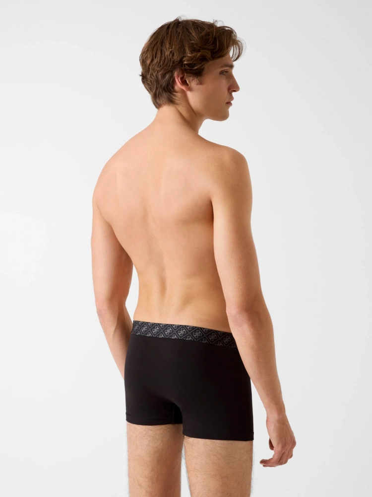 Guess Access Erkek Siyah 3'lü Boxer Paketi U5bg69k6yw1-pj2r Siyah