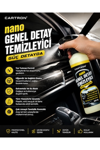 Cartron Nano Genel Detay Temizleyici 500ml