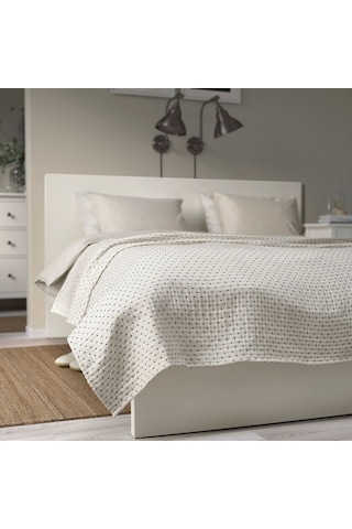 Ikea Jakobslılja Polar Koltuk Örtüsü Çift Kişilik 230 X 250 Cm Bej - Gri