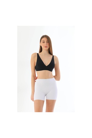Emay Beyaz Mı 2703 Lazer Kesim Boxer Beyaz