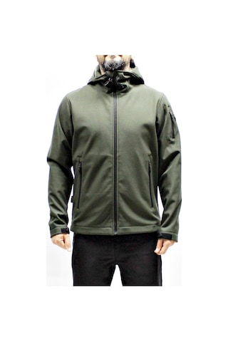 Mudwill Haki Trail Rüzgar Geçirmez Softshell Mont Ceket