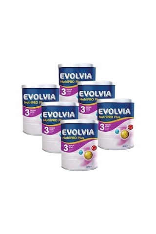 Evolvia Nutripro Plus 3 Devam Sütü 12+ Ay 6 X 800 G