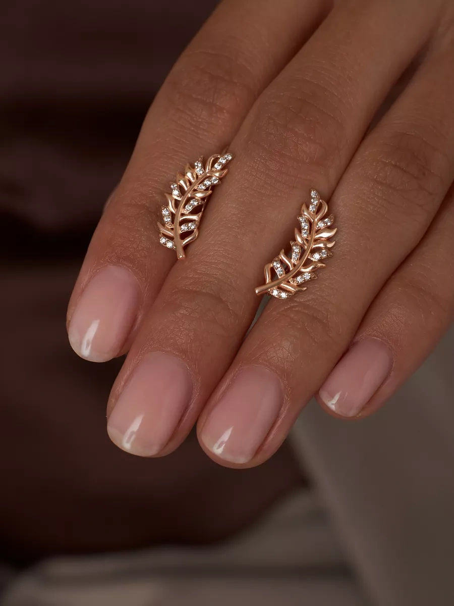 Marıola 925 Ayar Gümüşten Altın Kaplama Küpe Kafşlar 86954593 Altın