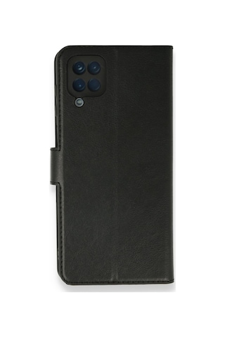 Samsung Uyumlu Galaxy A12 Kılıf Trend S Kapaklı Cüzdanlı Deri Kılıf