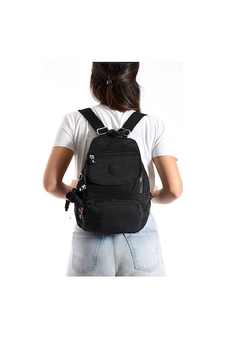 571 Collections Ultra Hafif Çok Cepli Küçük Boy Sırt Çantası Unisex Siyah Model: 571-4g Siyah