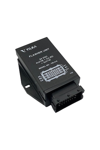 Yılka 24v Flaşör 24 Uçlu 4 X 21w + 2 X Led + 2 X 21w Otokar
