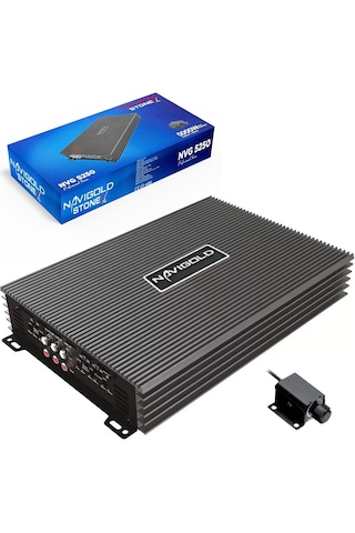 Navigold Nvg-5250 5 Kanal 5000 Wat Oto Amfi Power 4ohm 4x80w-2ohm 4x120w Rms 1x 250w Rms Bas Kontrollü - Sencan Sound