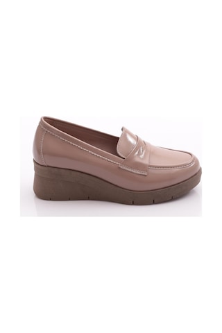Dgn 1042 Kadin Loafer Ayakkabi Ten Rugan