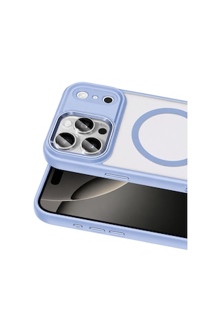 Joko - 47 - Apple İphone 18 Pro Terea Magsafe Kapak - - Csmo-tex - Sierra Blue