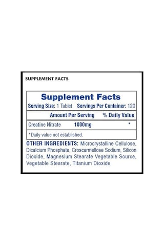 Hitech Creatine Nitrate 120 Tablet