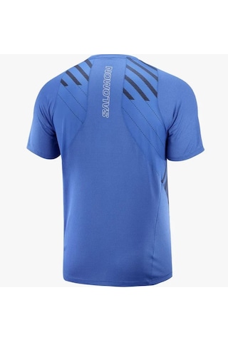 Salomon Sense Aero Erkek Koşu Tişört Nautical Blue Lc1872800 Mavi