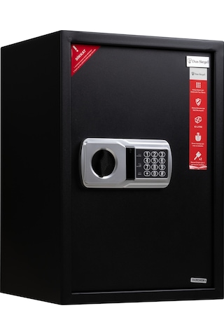 Das Siegel Çelik Elektronik Şifreli Ve 2 Anahtarlı Kasa 50DSAB