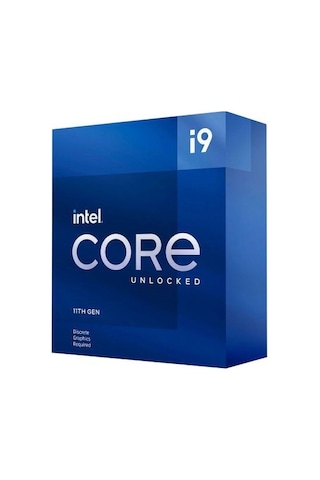 Intel Core i9-11900KF BX8070811900KF 3.5 GHz LGA1200 16 MB Cache 125 W Box İşlemci
