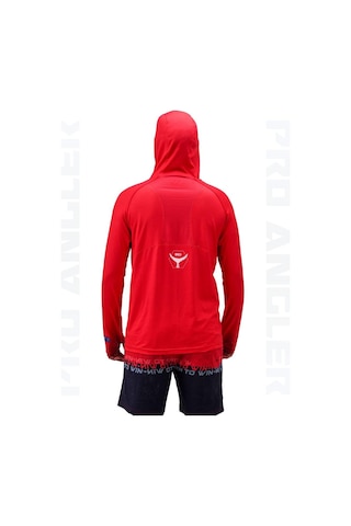 Fujin Pro Angler S24 Hooded Garnet Kırmızı