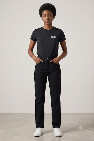 Levi's Kadın Siyah Basic T-shirt 17369-2933