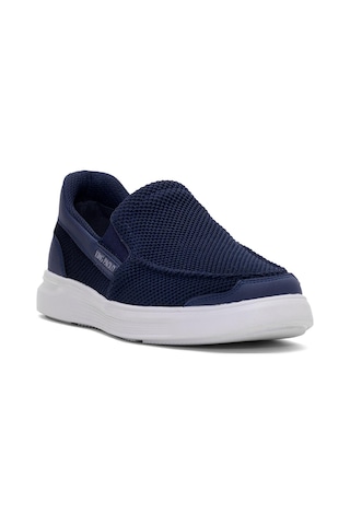 King Paolo F1182 Loafer Krakers Erkek Memory Foam Casual Ayakkabı Lacivert Lacivert