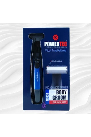 Powertec TR650 Ense Sakal Vücut Tıraş Makinesi
