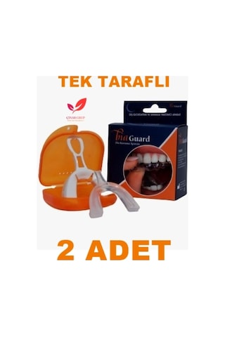 Biaguard Diş Gıcırdatma Aparatı Tek Taraflı Silikon Dişlik 2 Adet
