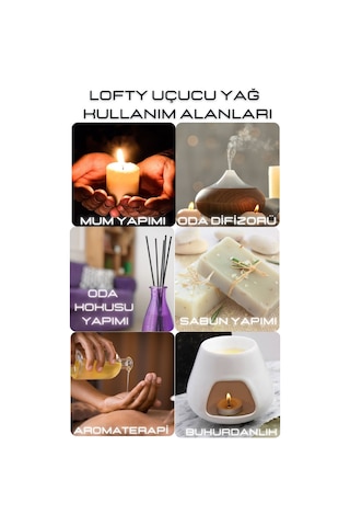 Lofty Uçucu Yağ Esansı Favori Seti 6 x 10 ML