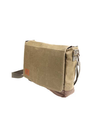 oldcottoncargo OLD COTTON CARGO 7171 UNISEX SU GEÇİRMEZ LEPTOP OMUZ ÇANTASI HAKİ