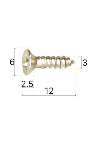 Decupe 3x12 Ahşap Vidaları, 100 Gr 238784296 Diğer